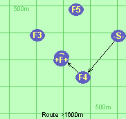 Route >1600m